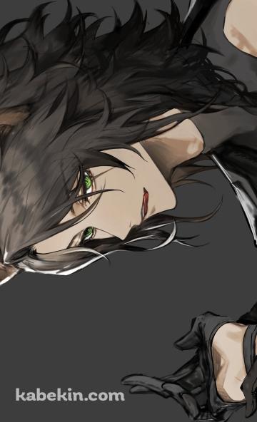 黒い手袋をはめるかっこいいレオナ・キングスカラー / ツイステッドワンダーランドのAndroidの壁紙(360px x 592px) スマホ用