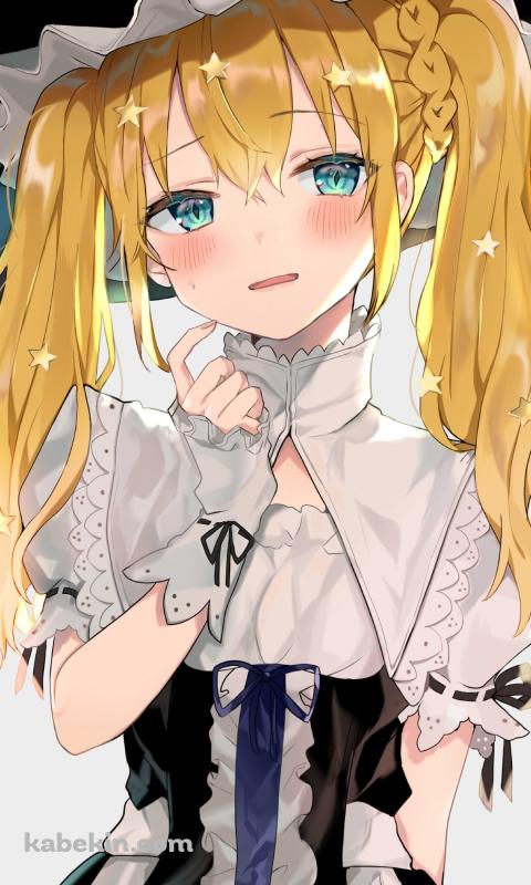 照れている霧雨魔理沙 / 東方のAndroidの壁紙(480px x 800px) スマホ用