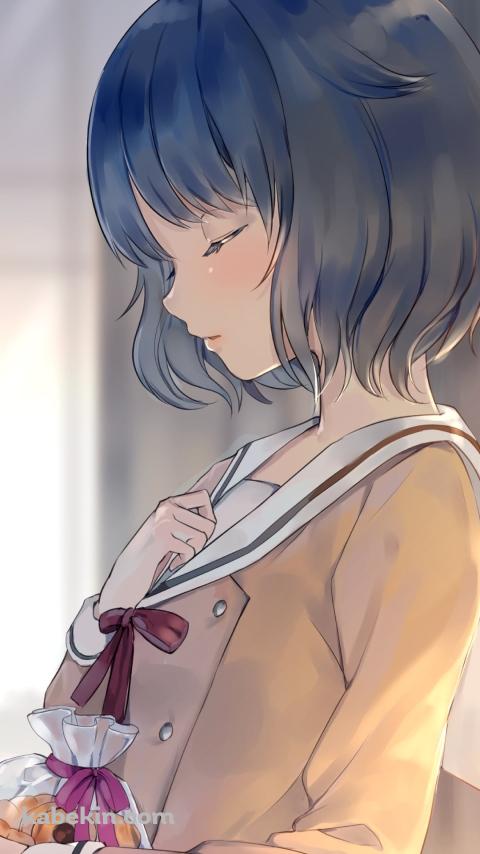 手作りクッキーを持つ牛込りみ / バンドリ！のAndroidの壁紙(480px x 854px) スマホ用