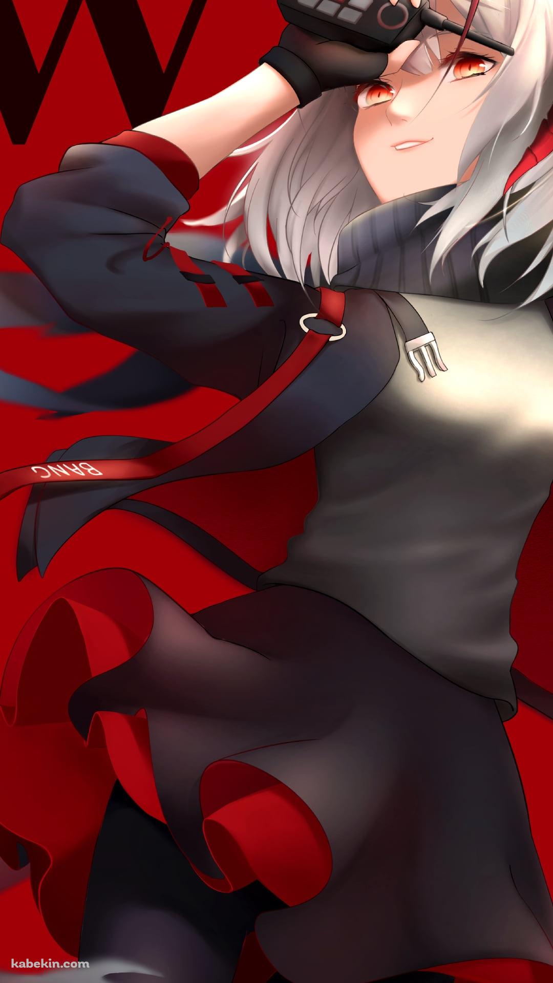 トランシーバーを持つW / アークナイツのAndroidの壁紙(1080px x 1920px) スマホ用