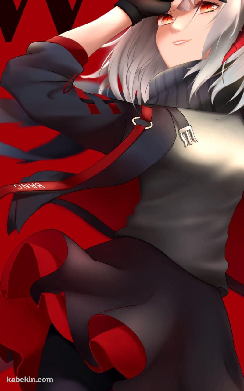 トランシーバーを持つW / アークナイツのAndroidの壁紙(800px x 1280px) スマホ用