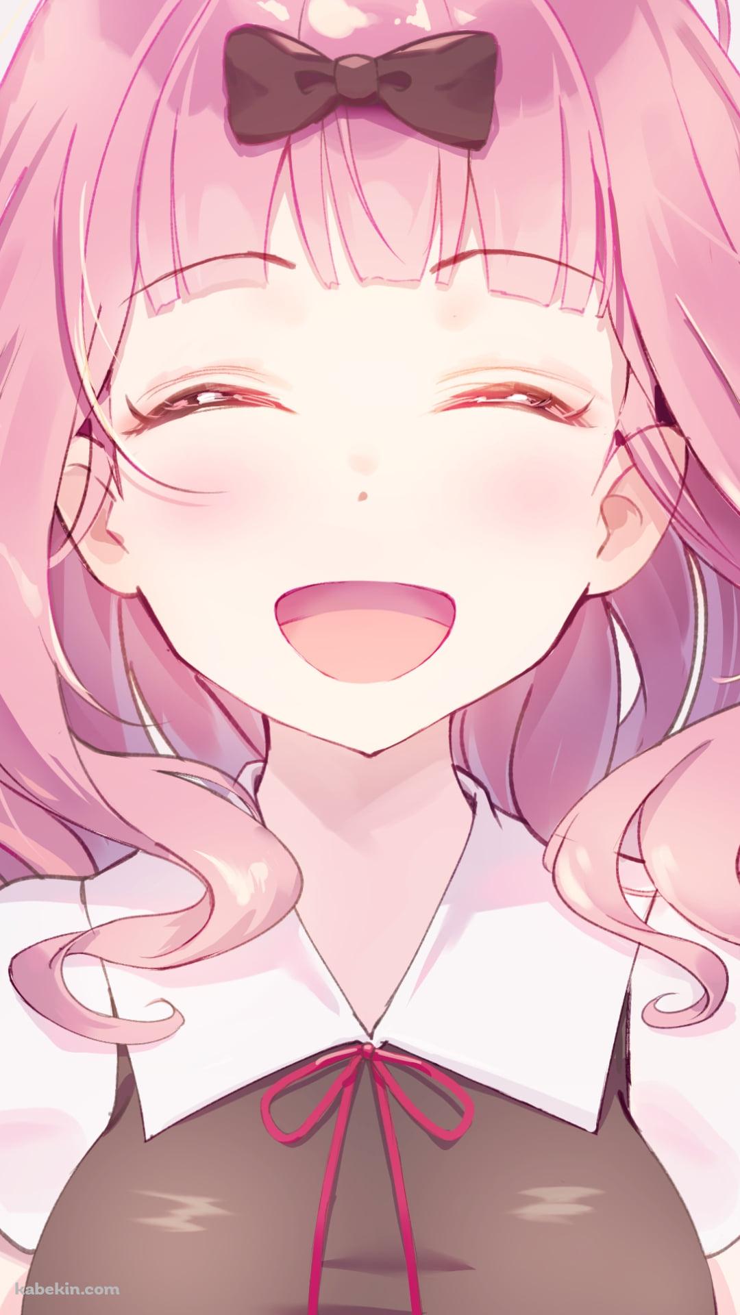 笑顔の藤原千花 / かぐや様は告らせたい~天才たちの恋愛頭脳戦~のAndroidの壁紙(1080px x 1920px) スマホ用