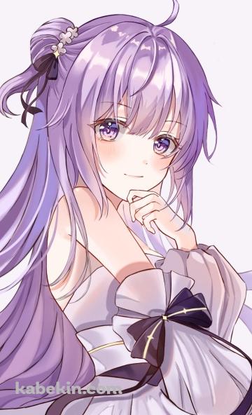 白いドレスを着た可愛いユニコーン / アズールレーンのAndroidの壁紙(360px x 592px) スマホ用
