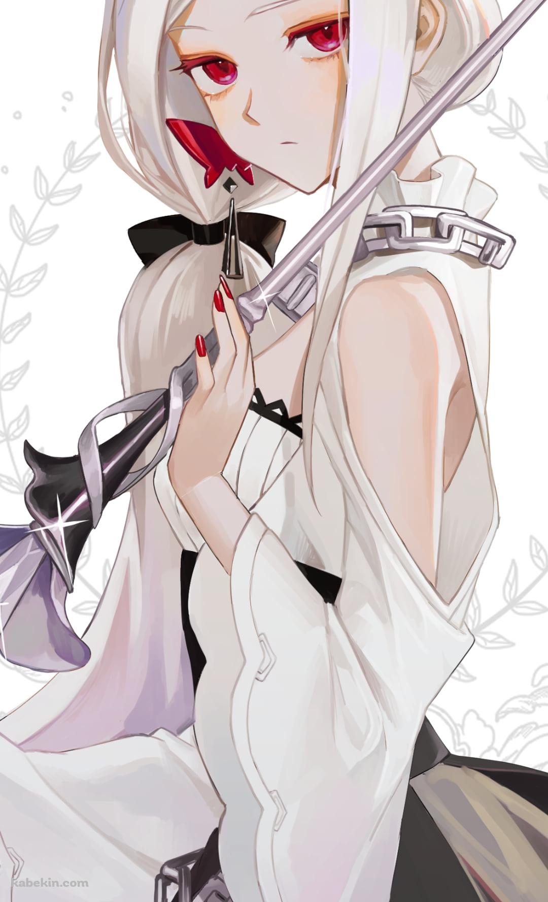 長いスピアーを持つアシリア / assyria / Forever Seven DaysのAndroidの壁紙(1080px x 1776px) スマホ用