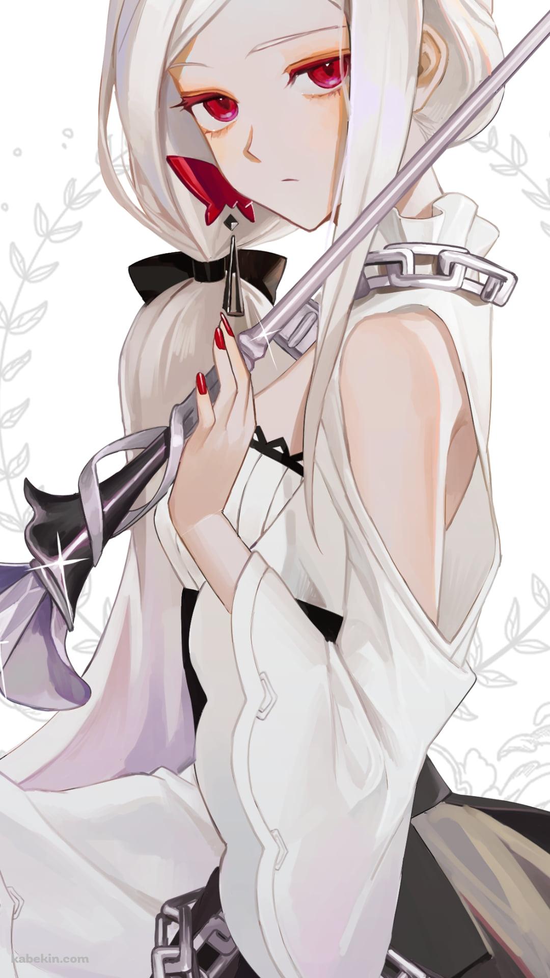 長いスピアーを持つアシリア / assyria / Forever Seven DaysのAndroidの壁紙(1080px x 1920px) スマホ用