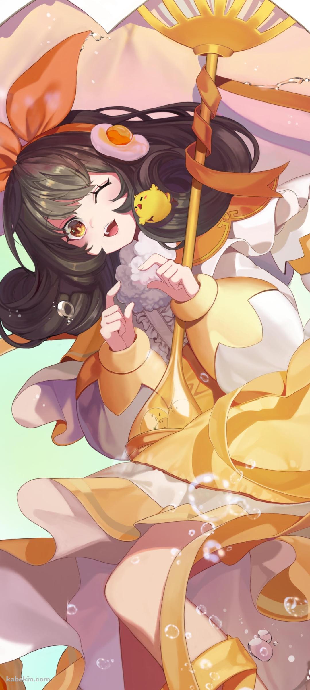 ウィンクするドド / Forever Seven Days / 朵朵 / 永远的7日之都のAndroidの壁紙(1080px x 2400px) スマホ用