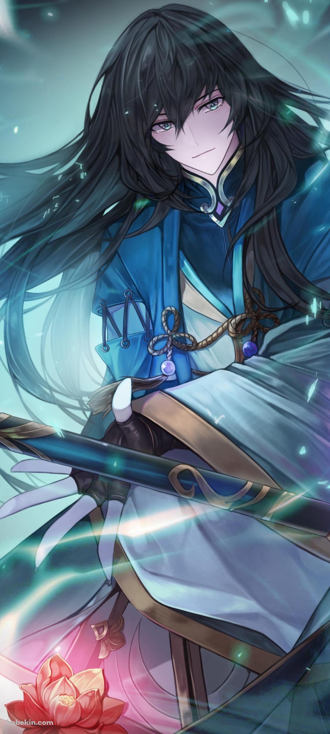 蓮の花とチン・タン / 青檀 / Forever Seven Days / 永远的7日之都のAndroidの壁紙(1080px x 2400px) スマホ用