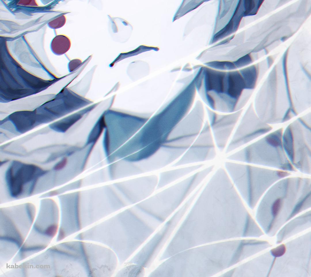 蜘蛛の糸を操る累 / 鬼滅の刃のAndroidの壁紙(1080px x 960px) スマホ用