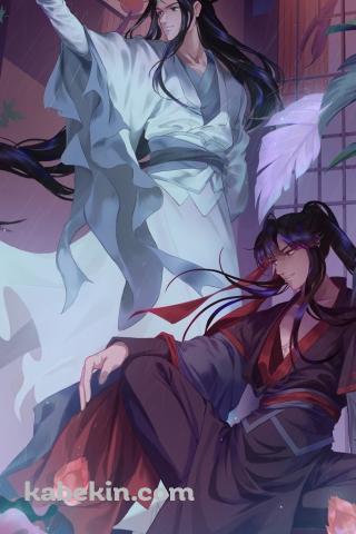 ウェイ・ウーシェン / ラン・ワンジー / 魏無羨 / 藍忘機 / 魔道祖師のAndroidの壁紙(320px x 480px) スマホ用
