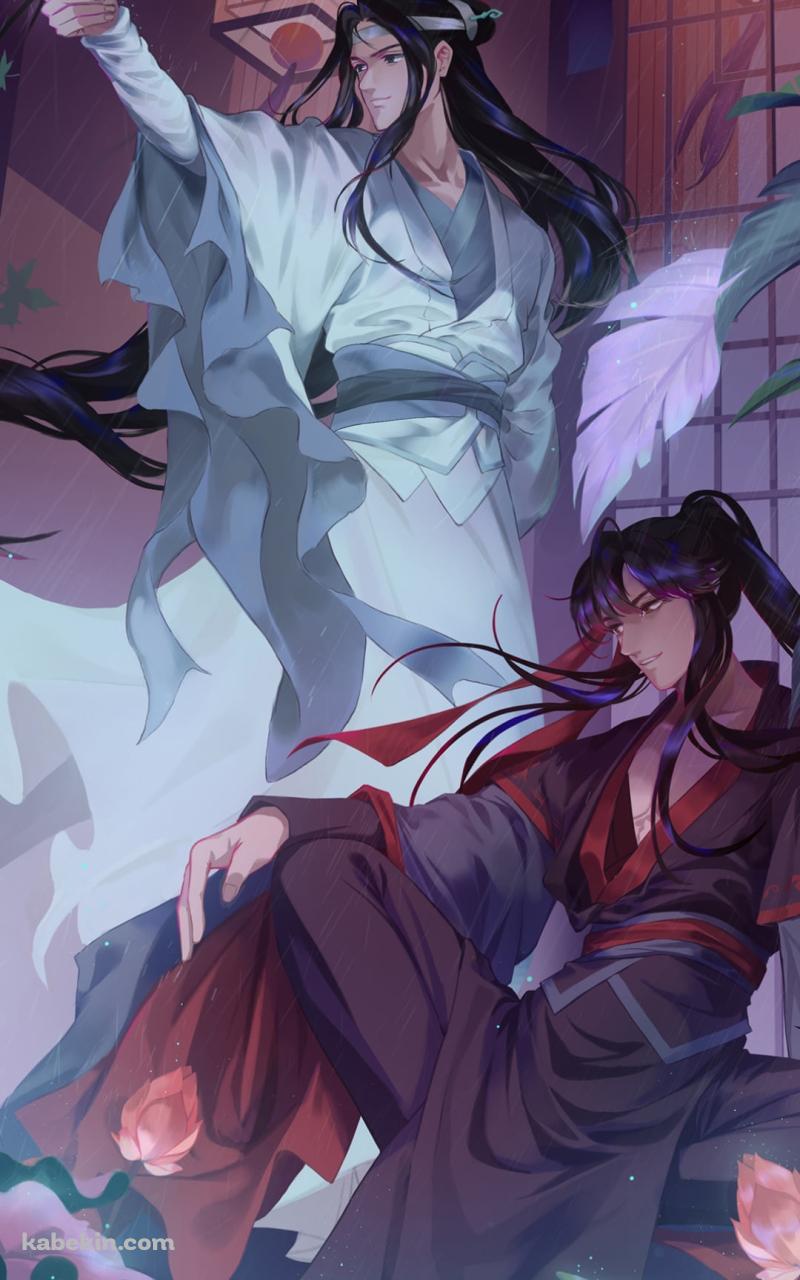ウェイ・ウーシェン / ラン・ワンジー / 魏無羨 / 藍忘機 / 魔道祖師のAndroidの壁紙(800px x 1280px) スマホ用