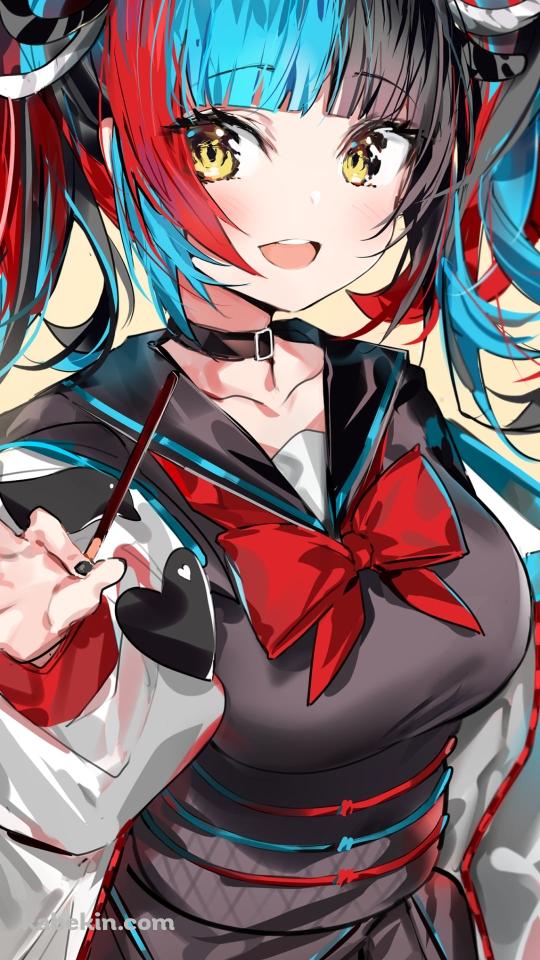 ポッキーを持つ清少納言 / fate/grand orderのAndroidの壁紙(540px x 960px) スマホ用