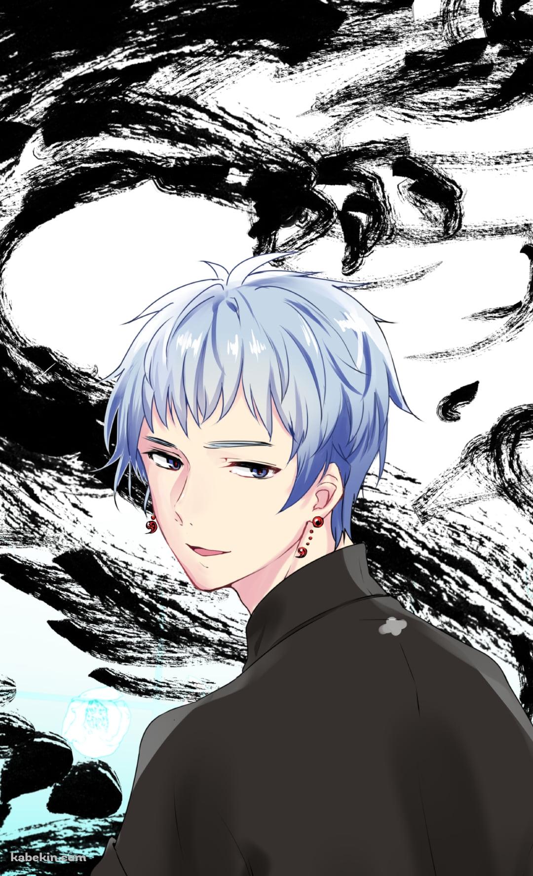 ドラゴンとこちらに振り返る立法 / 不機嫌なモノノケ庵のAndroidの壁紙(1080px x 1776px) スマホ用