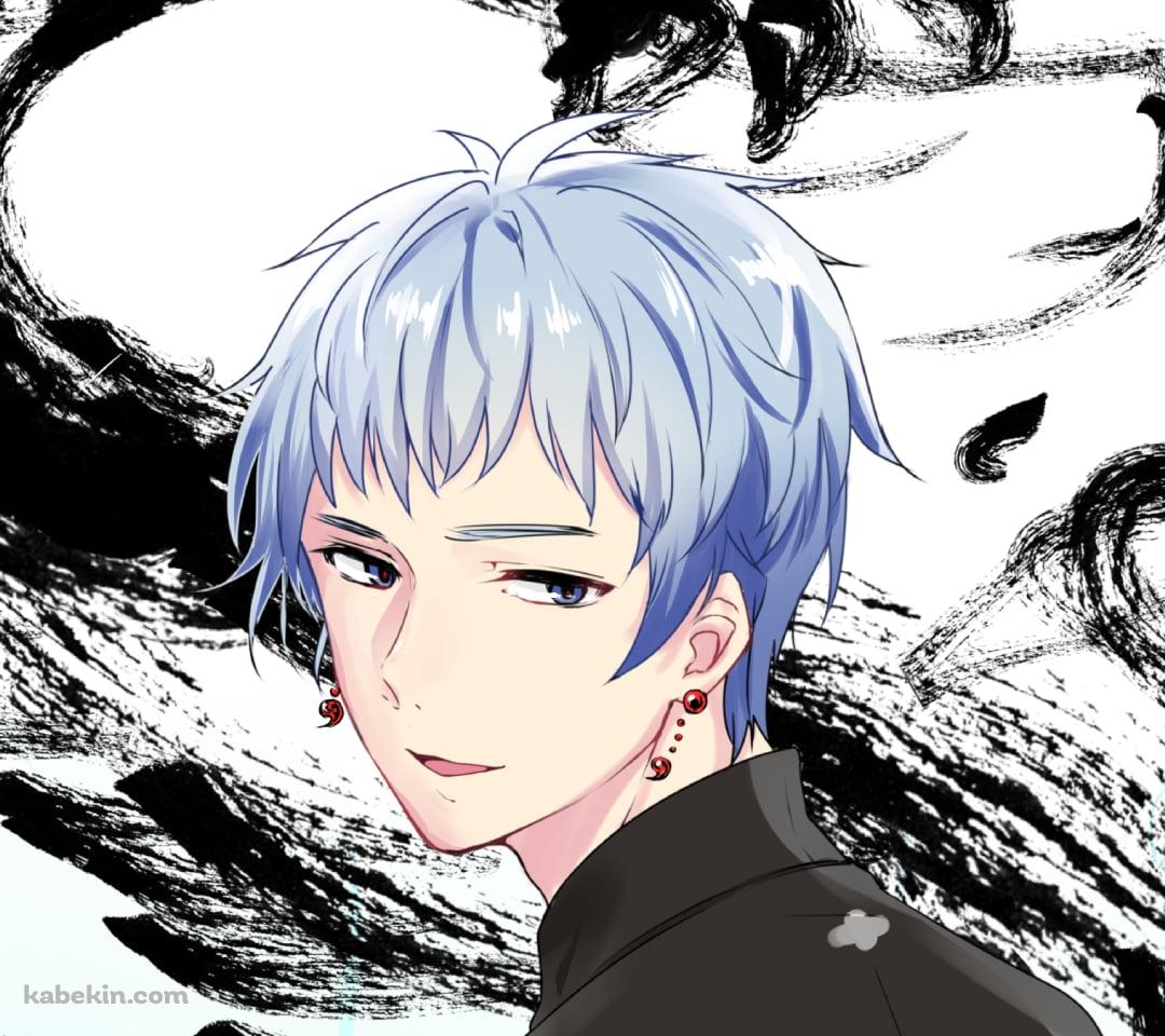 ドラゴンとこちらに振り返る立法 / 不機嫌なモノノケ庵のAndroidの壁紙(1080px x 960px) スマホ用