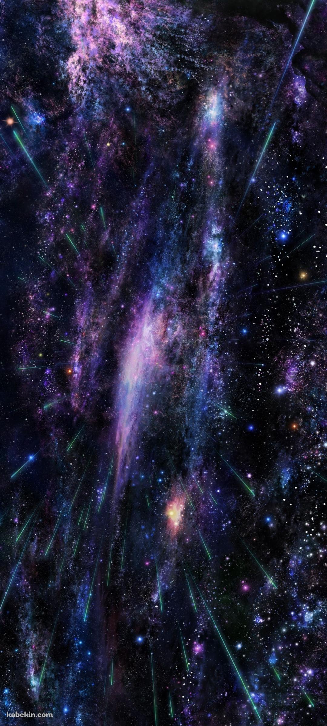 宇宙 / ワープ / ギャラクシー / 星座のAndroidの壁紙(1080px x 2400px) スマホ用