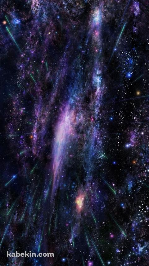 宇宙 / ワープ / ギャラクシー / 星座のAndroidの壁紙(480px x 854px) スマホ用