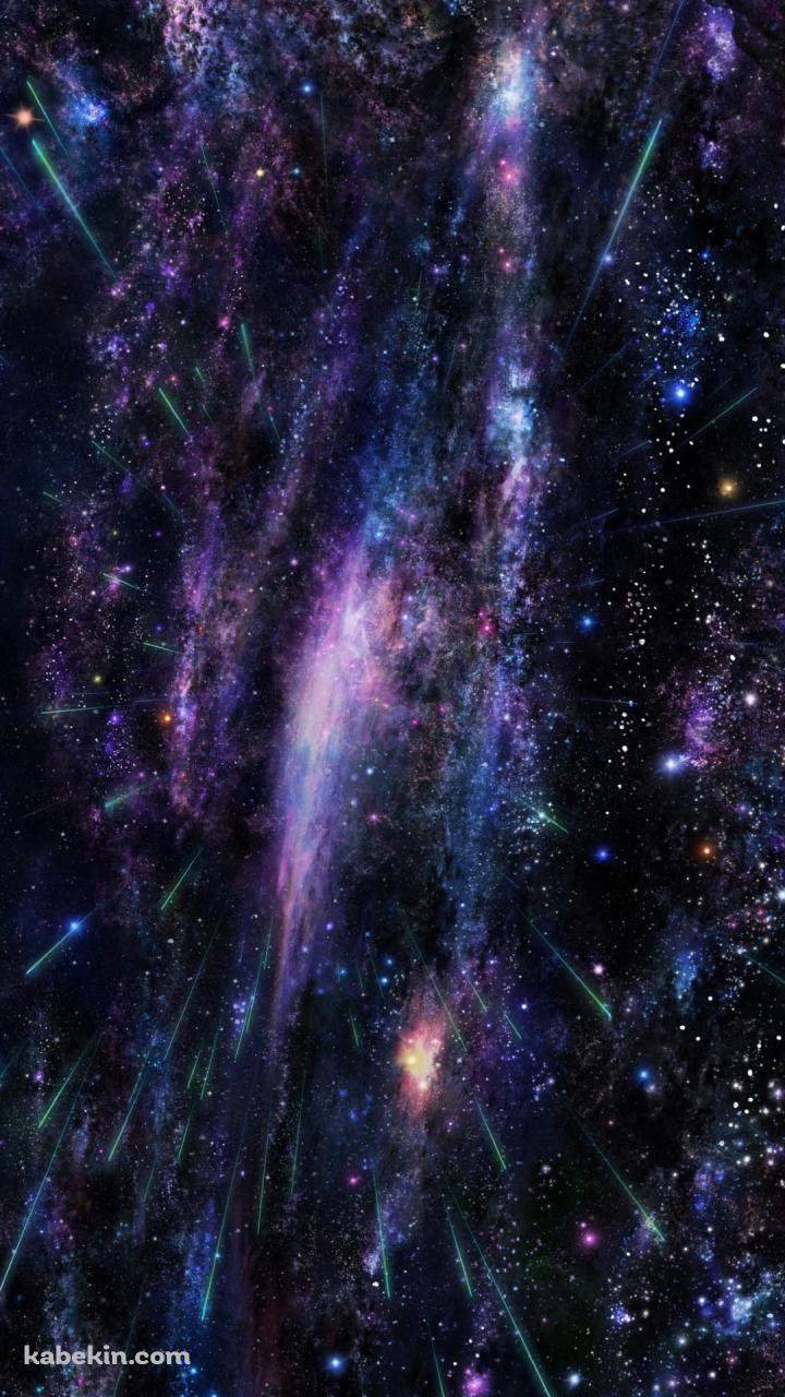宇宙 / ワープ / ギャラクシー / 星座のAndroidの壁紙(720px x 1280px) スマホ用