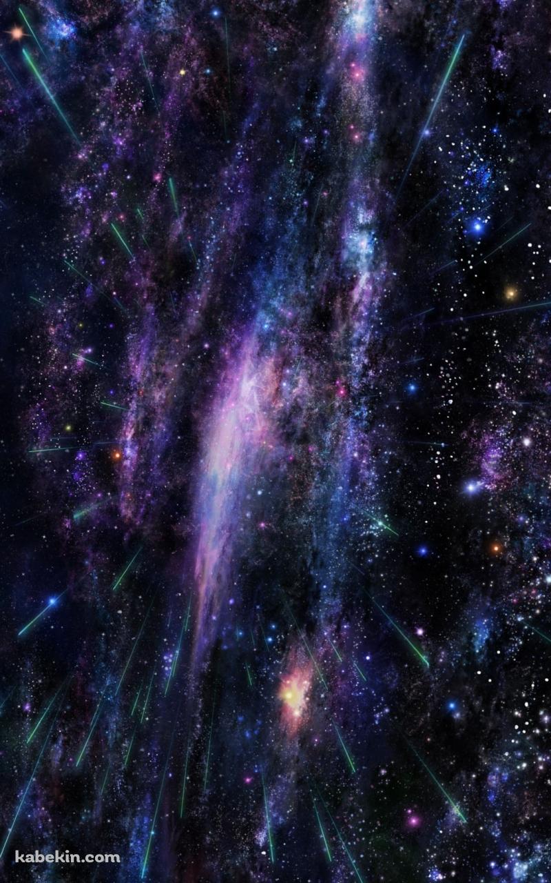 宇宙 / ワープ / ギャラクシー / 星座のAndroidの壁紙(800px x 1280px) スマホ用