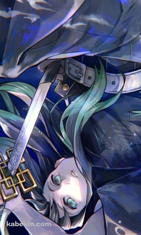 逆さまの時透無一郎 / 鬼滅の刃のAndroidの壁紙(480px x 800px) スマホ用
