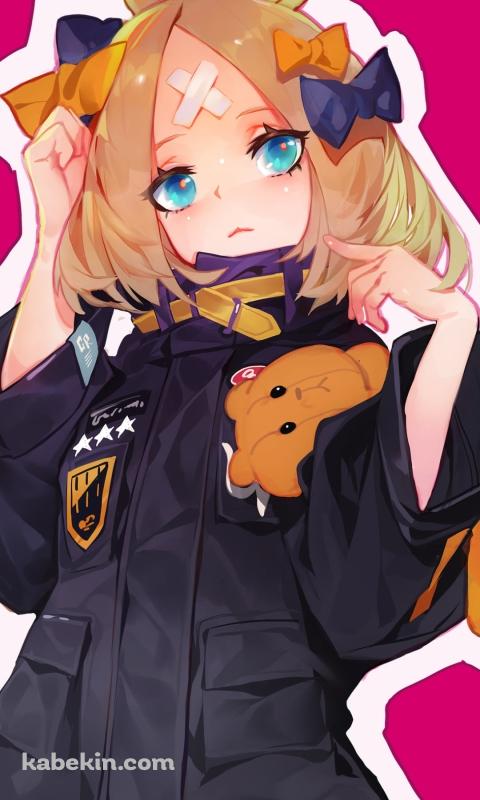 黒い洋服を着た可愛いアビゲイル・ウィリアムズ / fate/grand orderのAndroidの壁紙(480px x 800px) スマホ用