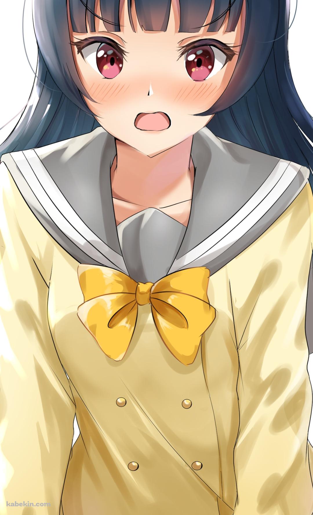 恥ずかしがってる津島善子 / ラブライブ!サンシャイン!!のAndroidの壁紙(1080px x 1776px) スマホ用
