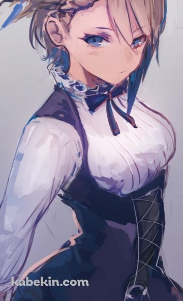 アンジェ / ラフスケッチ / プリンセス・プリンシパルのAndroidの壁紙(360px x 592px) スマホ用
