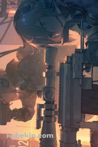 かっこいいM200 / ドールズフロントラインのAndroidの壁紙(320px x 480px) スマホ用