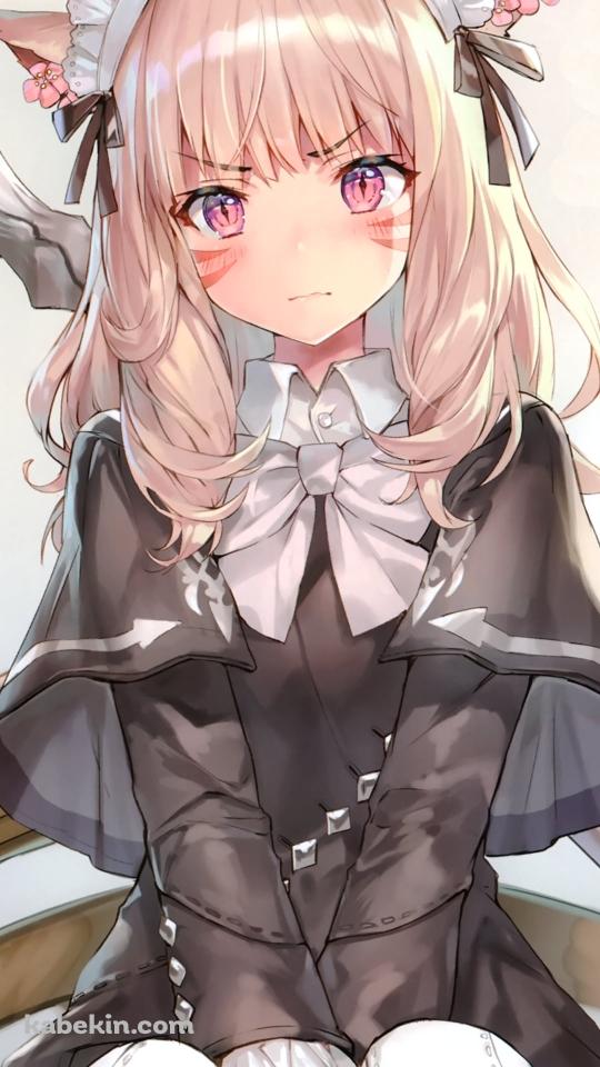 プンスカ怒ってるミコッテ / ファイナルファンタジー14のAndroidの壁紙(540px x 960px) スマホ用