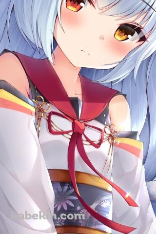 向日葵とニコラス / アズールレーンのAndroidの壁紙(320px x 480px) スマホ用