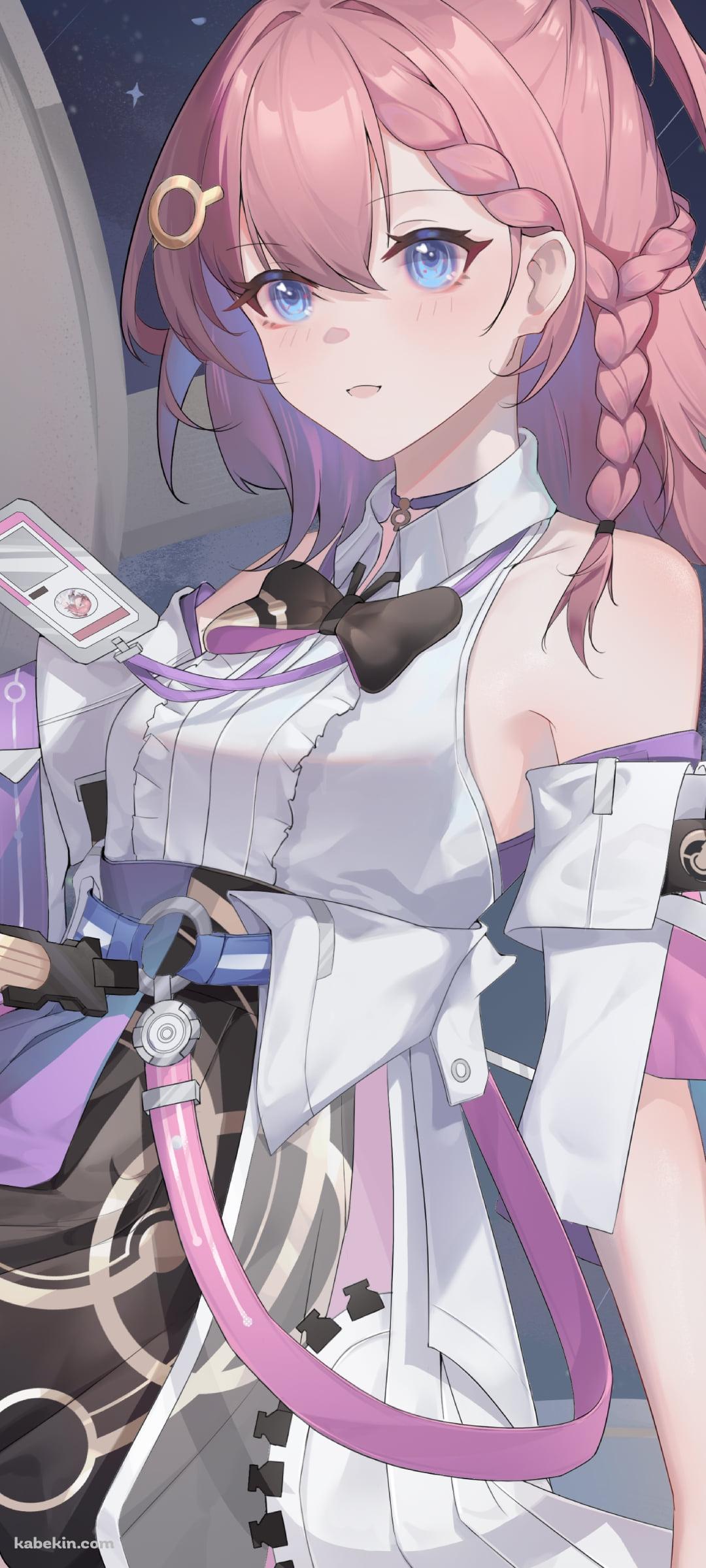 望遠鏡で星座を見る可愛いアスター / 崩壊:スターレイルのAndroidの壁紙(1080px x 2400px) スマホ用