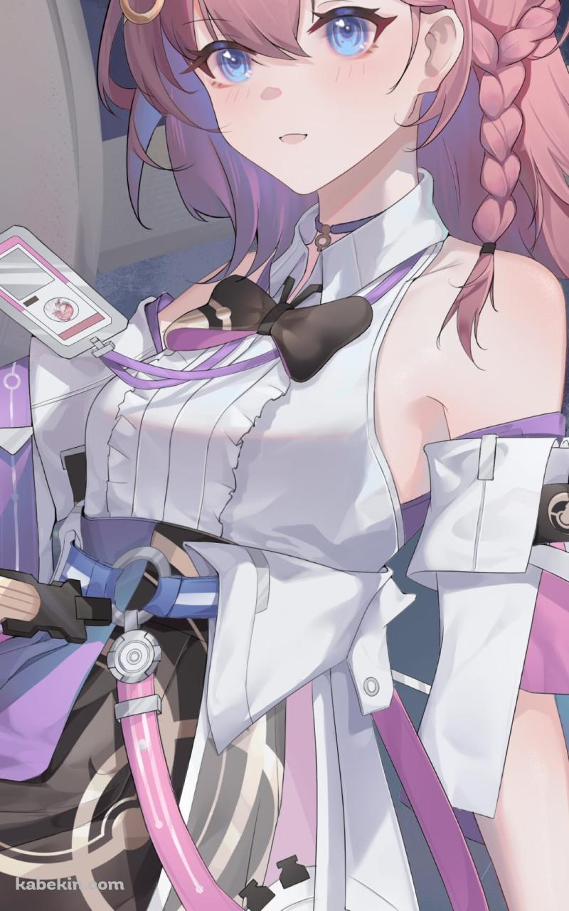 望遠鏡で星座を見る可愛いアスター / 崩壊:スターレイルのAndroidの壁紙(800px x 1280px) スマホ用