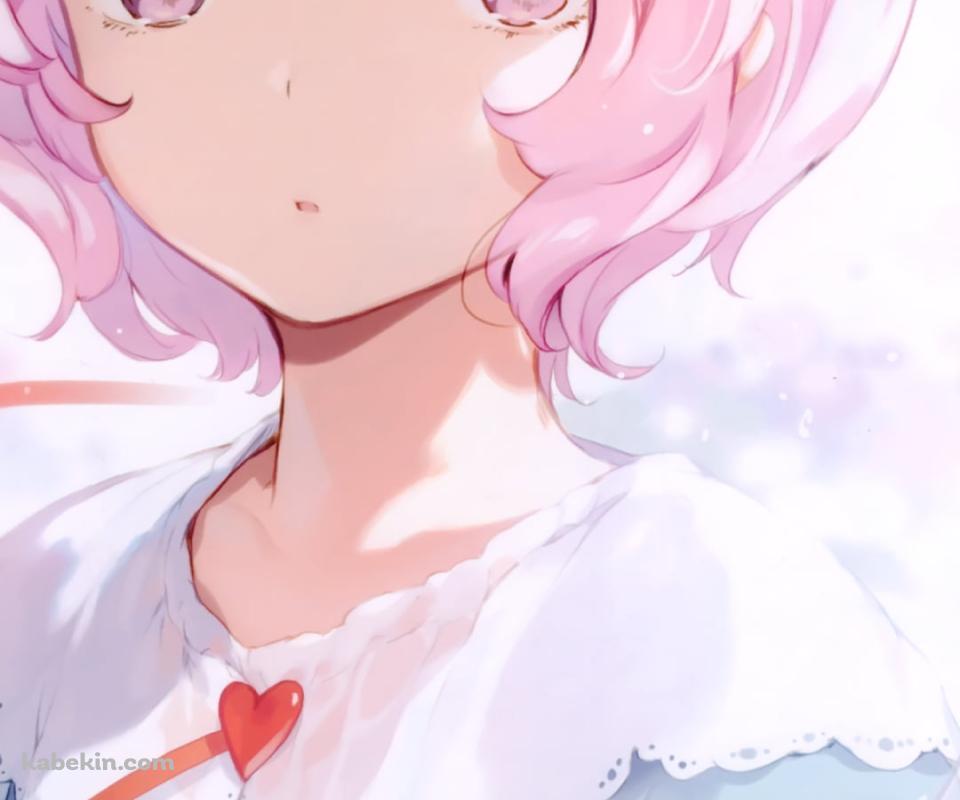 ピンクのショートヘアーの可愛い古明地さとり / 東方のAndroidの壁紙(960px x 800px) スマホ用