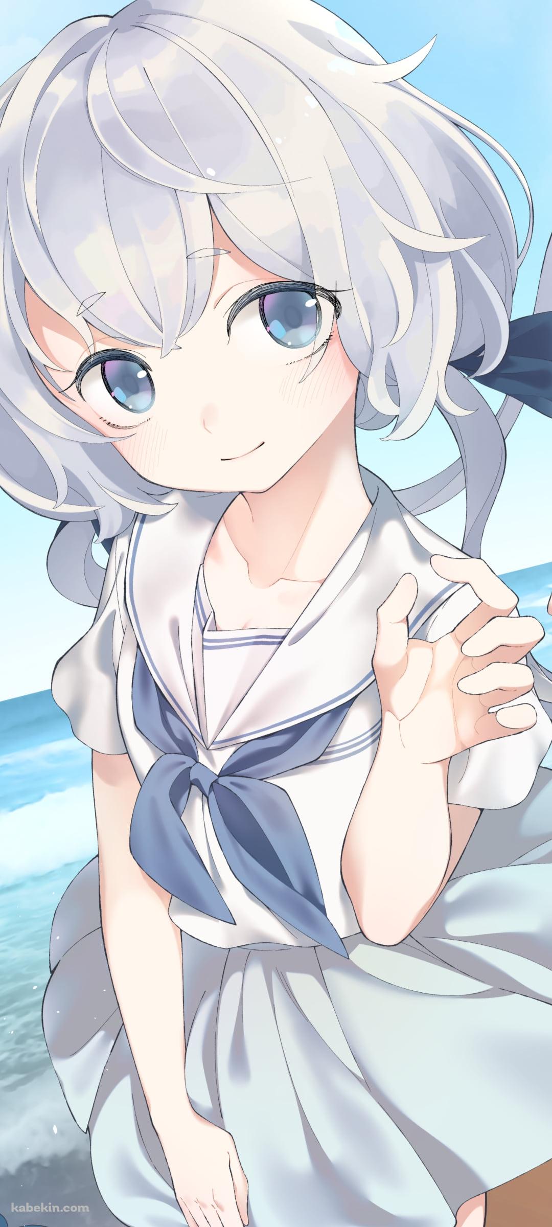 海と紺野純子 / ゾンビランドサガのAndroidの壁紙(1080px x 2400px) スマホ用