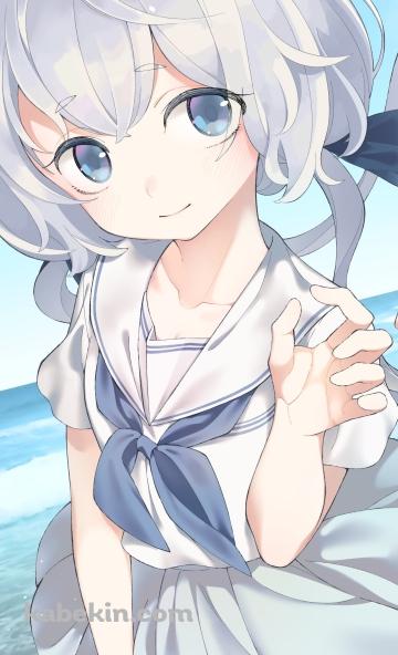 海と紺野純子 / ゾンビランドサガのAndroidの壁紙(360px x 592px) スマホ用