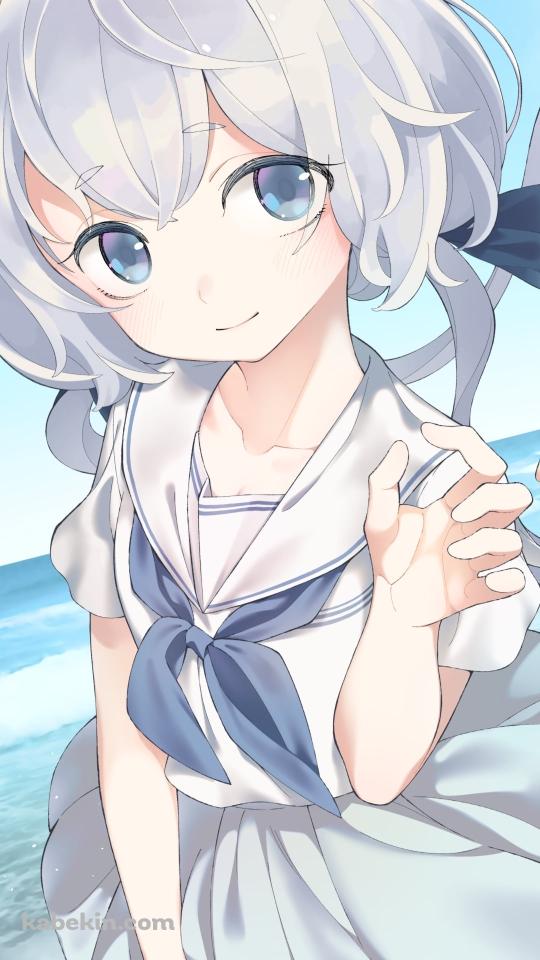 海と紺野純子 / ゾンビランドサガのAndroidの壁紙(540px x 960px) スマホ用