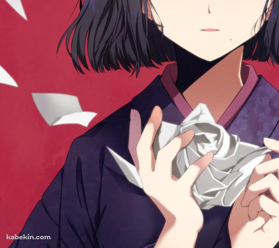 紙の薔薇を持つカルト゠ゾルディック / ハンターハンターのAndroidの壁紙(960px x 854px) スマホ用