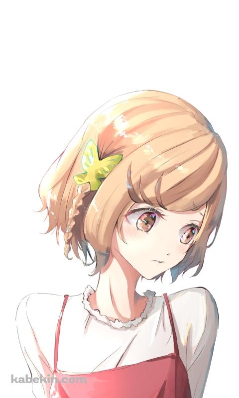 うつむく赤城真子 / ボールルームへようこそのAndroidの壁紙(480px x 800px) スマホ用