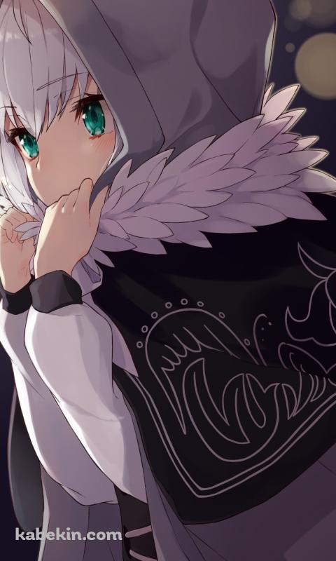 フードを被った可愛いグレイ / ロード・エルメロイii世の事件簿のAndroidの壁紙(480px x 800px) スマホ用