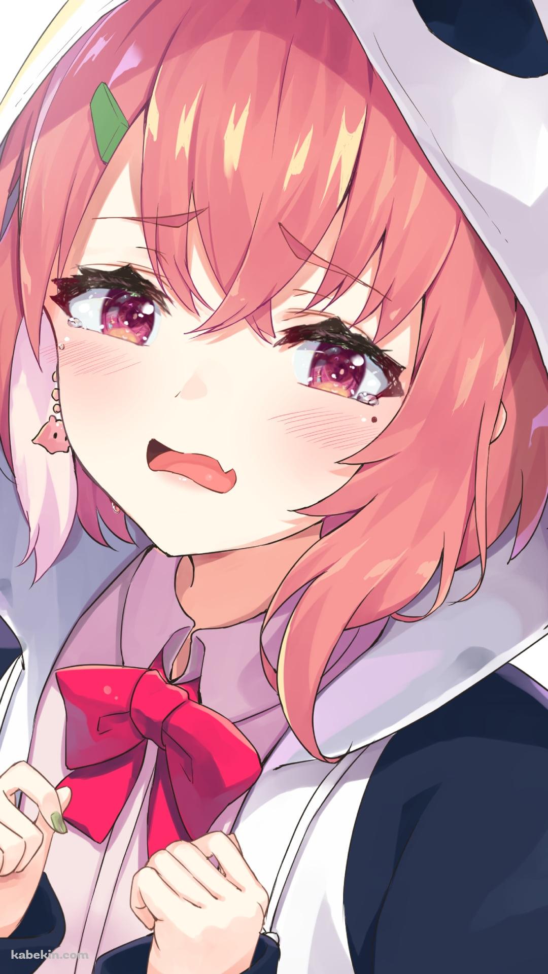 涙目ウルウルの笹木咲 / にじさんじ / バーチャルYouTuber / VtuberのAndroidの壁紙(1080px x 1920px) スマホ用