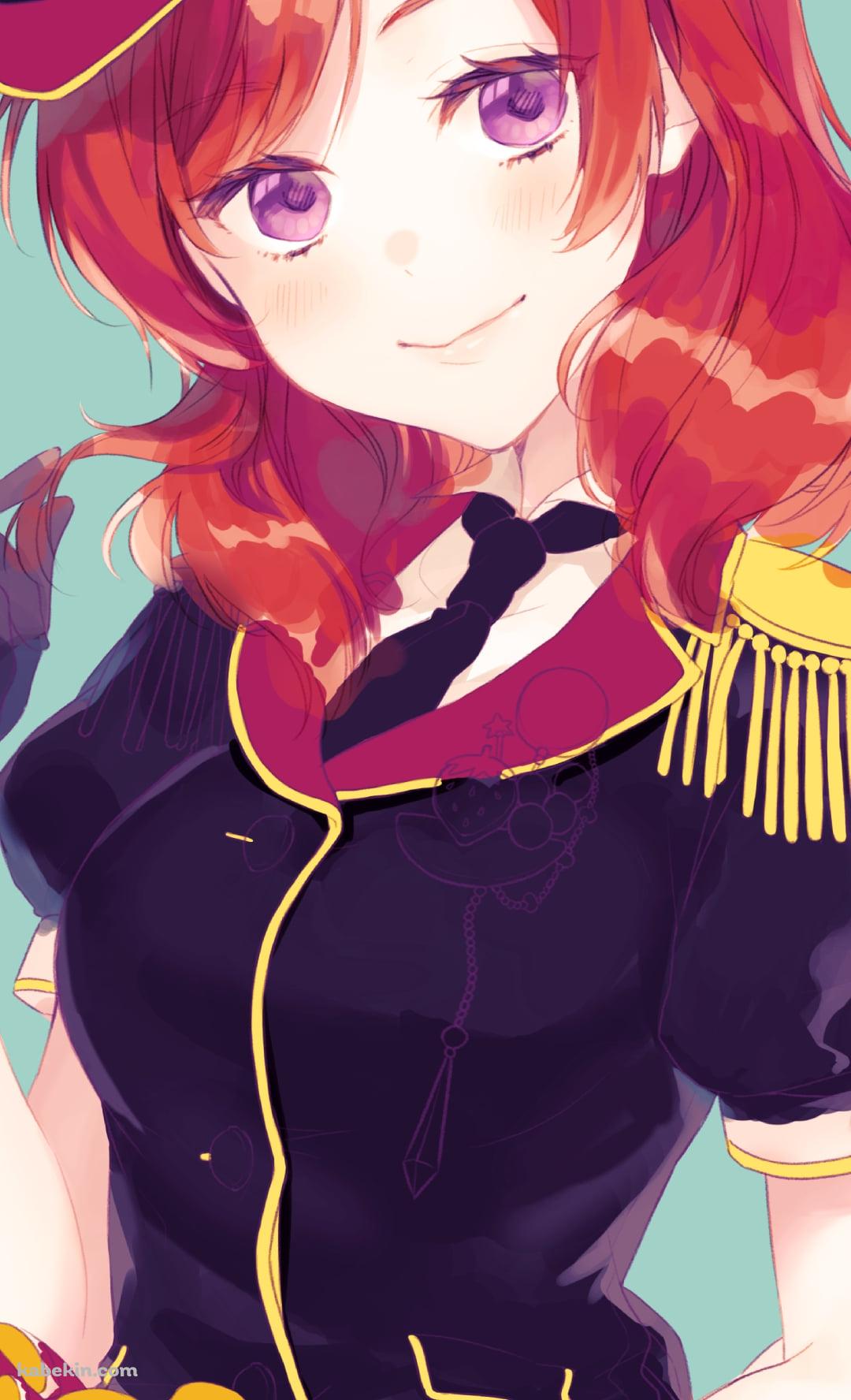 淡いタッチで描かれた西木野真姫 / ラブライブ!のAndroidの壁紙(1080px x 1776px) スマホ用