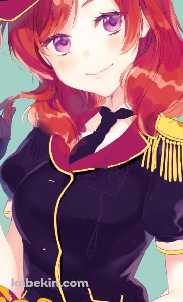 淡いタッチで描かれた西木野真姫 / ラブライブ!のAndroidの壁紙(360px x 592px) スマホ用