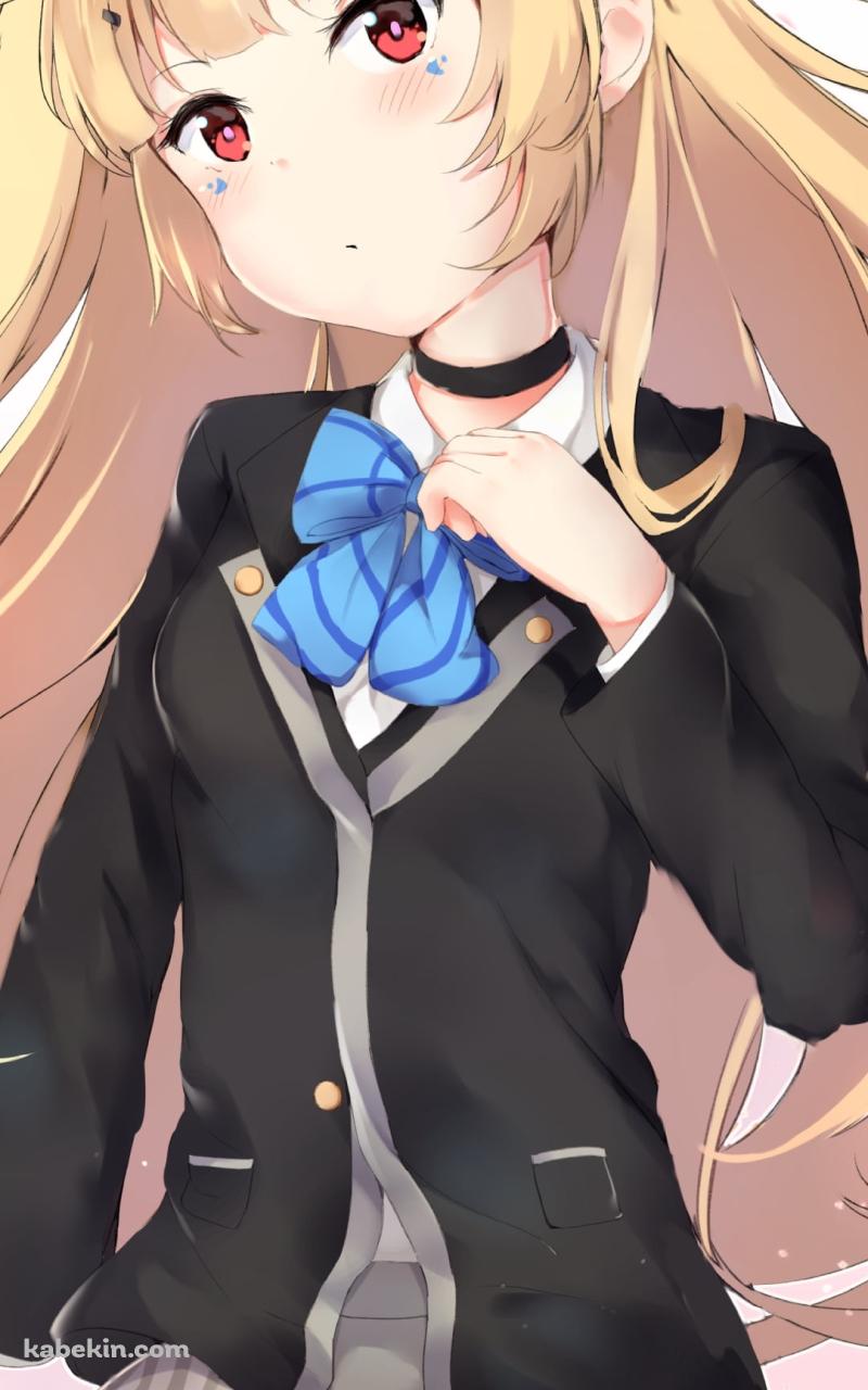 制服姿の可愛いエルドリッジ / アズールレーンのAndroidの壁紙(800px x 1280px) スマホ用