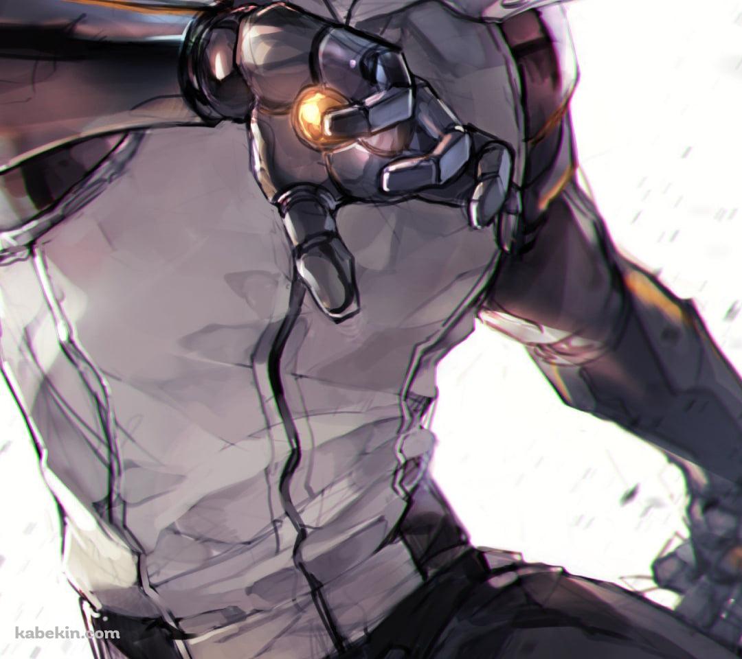 攻撃をさばくかっこいいジェノス / ワンパンマンのAndroidの壁紙(1080px x 960px) スマホ用