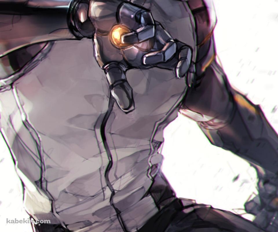 攻撃をさばくかっこいいジェノス / ワンパンマンのAndroidの壁紙(960px x 800px) スマホ用