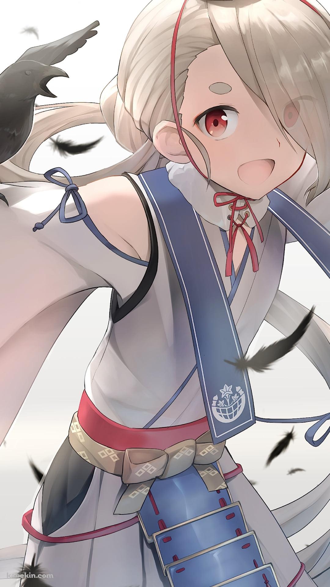 手を広げる今剣(いまのつるぎ) / 刀剣乱舞のAndroidの壁紙(1080px x 1920px) スマホ用