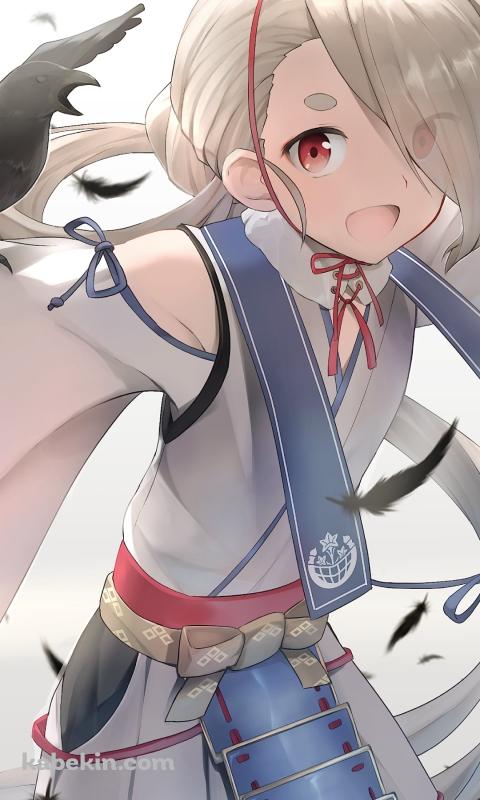 手を広げる今剣(いまのつるぎ) / 刀剣乱舞のAndroidの壁紙(480px x 800px) スマホ用