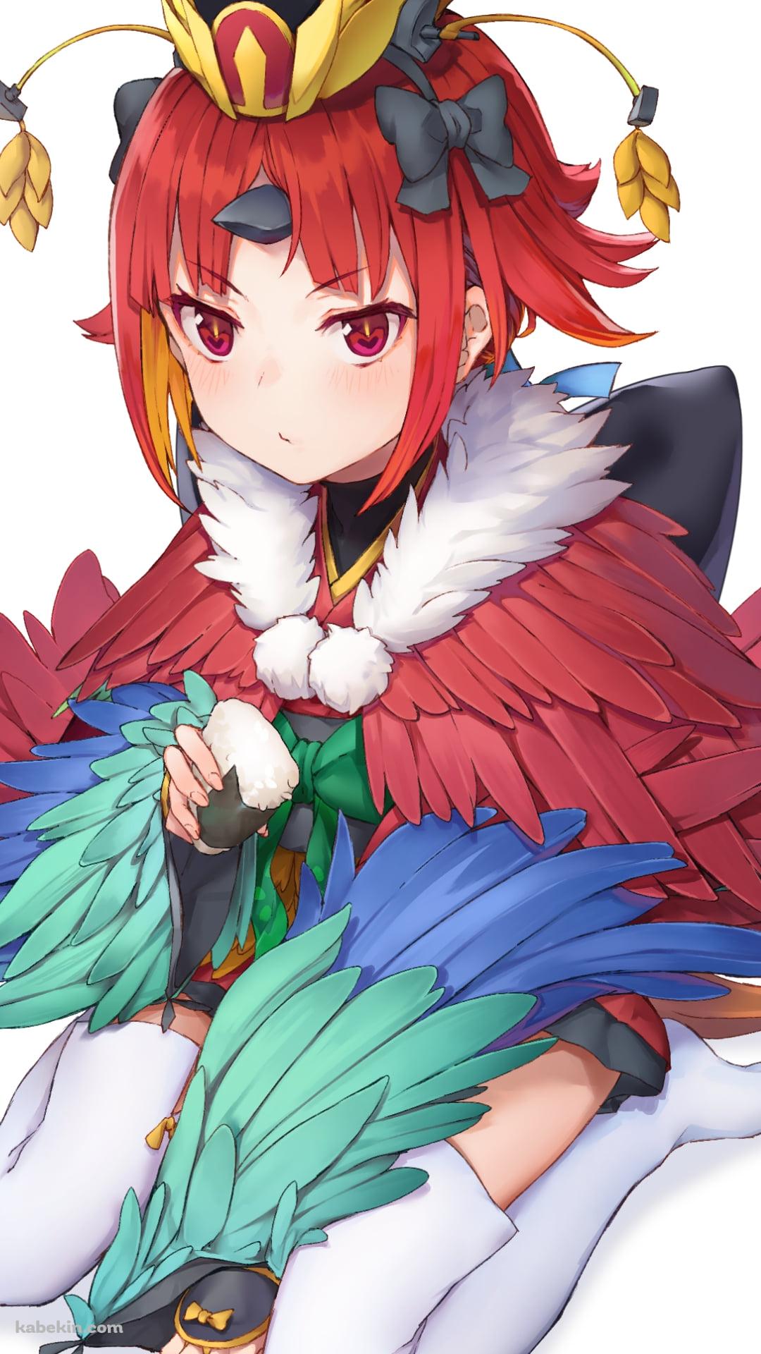 地べたに座る紅閻魔(べにえんま) / Fate/grand orderのAndroidの壁紙(1080px x 1920px) スマホ用