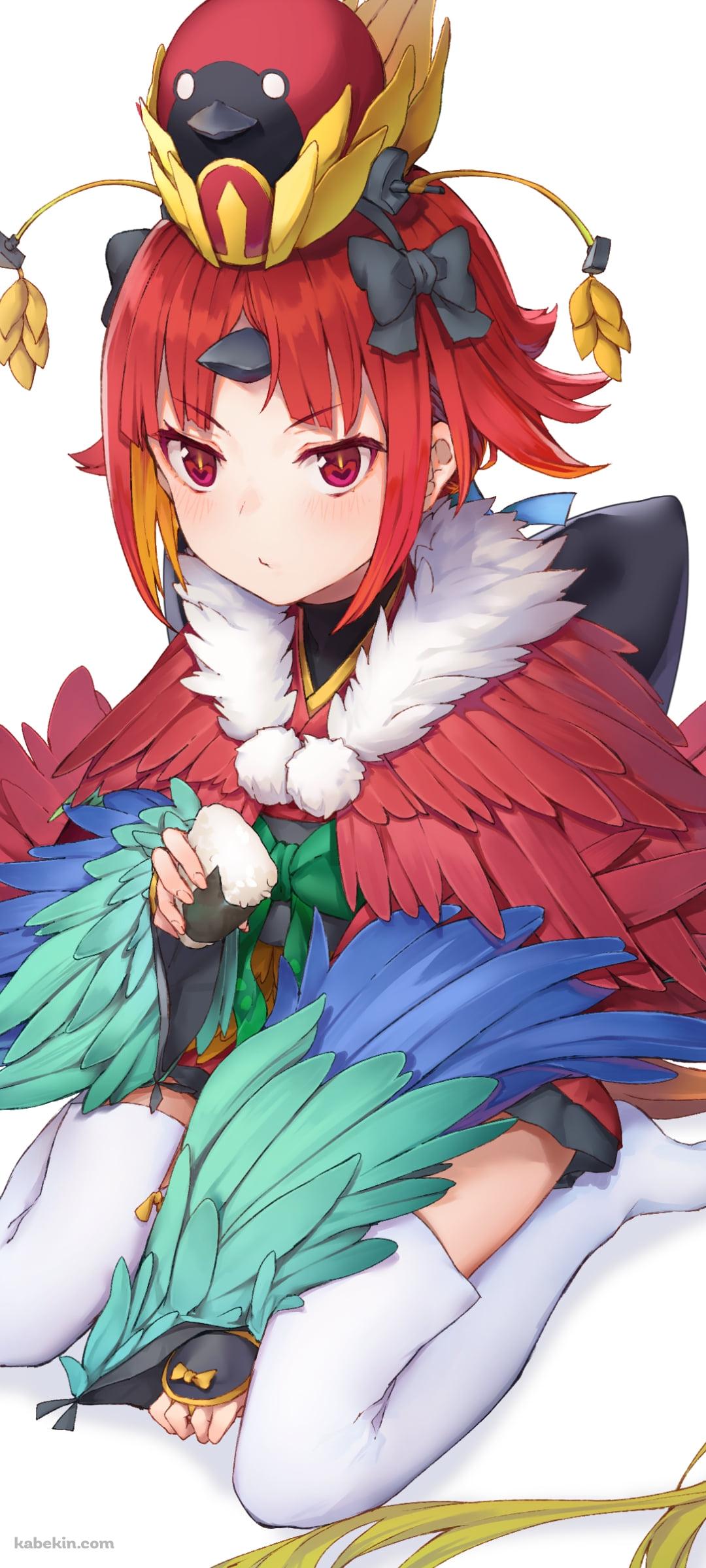 地べたに座る紅閻魔(べにえんま) / Fate/grand orderのAndroidの壁紙(1080px x 2400px) スマホ用