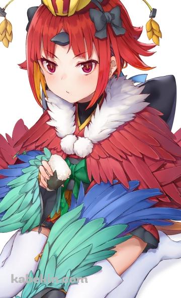地べたに座る紅閻魔(べにえんま) / Fate/grand orderのAndroidの壁紙(360px x 592px) スマホ用