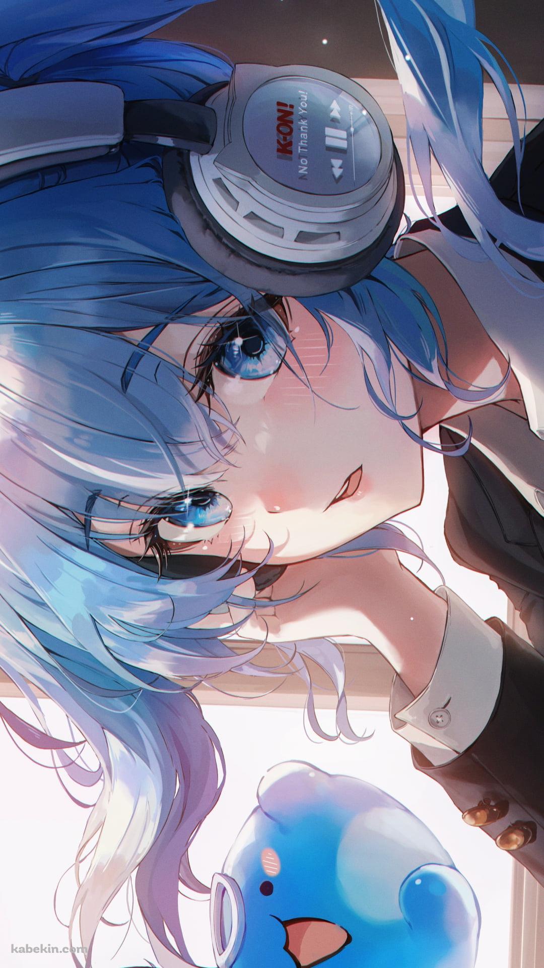 ヘッドセットをつけた可愛いARAHASHI TABI / バーチャルYouTuberのAndroidの壁紙(1080px x 1920px) スマホ用