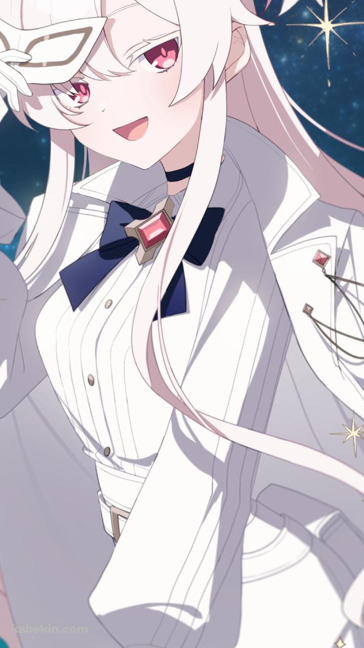 白い仮面を持つ清澄アキラ / ブルアカ / ブルーアーカイブのAndroidの壁紙(720px x 1280px) スマホ用